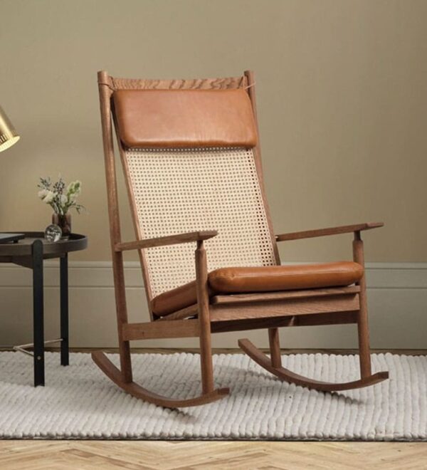 Swing Rocking Chair - Leather