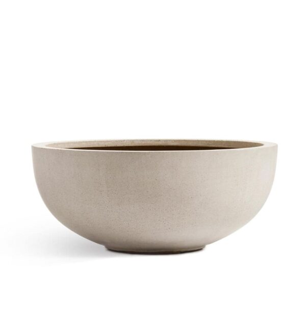 Outdoor Gray Metal Planter