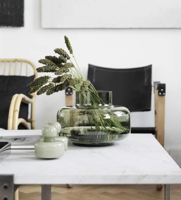 Urna vase, olive
